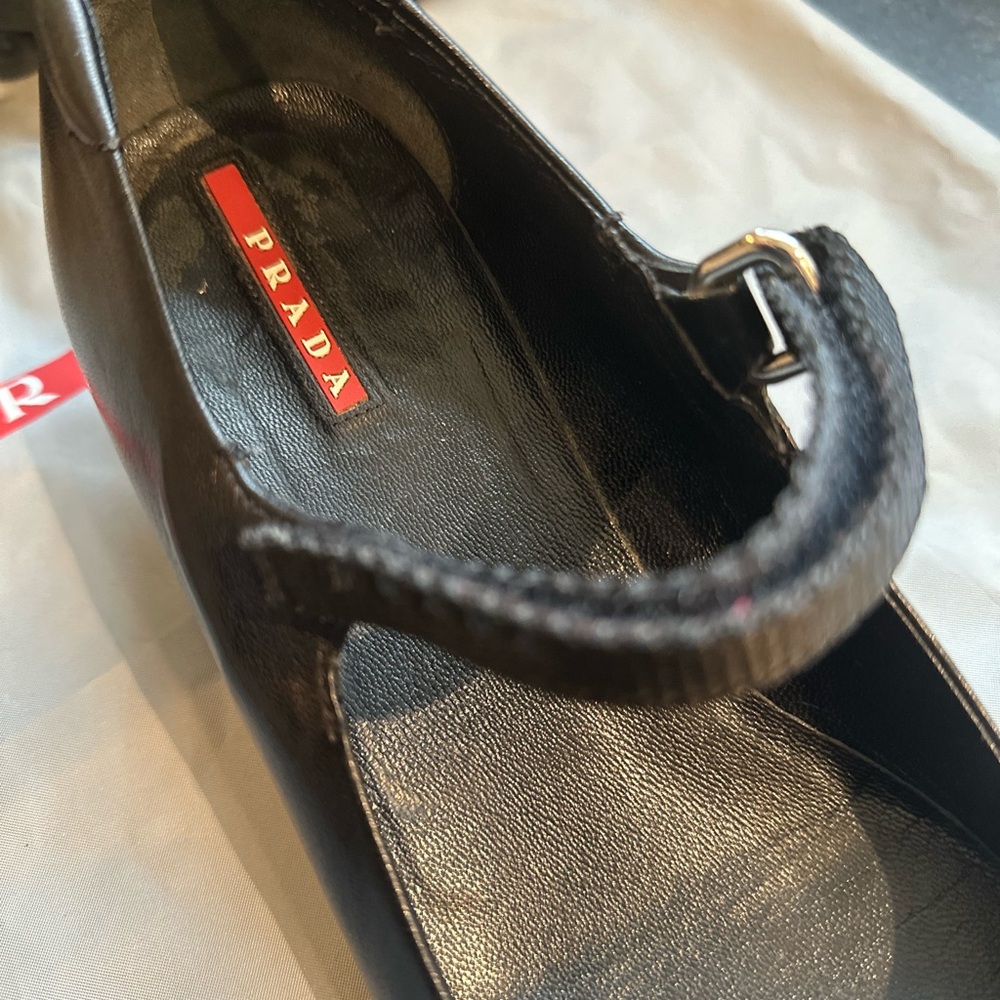 Authentic Vintage Prada Linea Rossa Mary Jane sport pumps - Picture 5 of 6